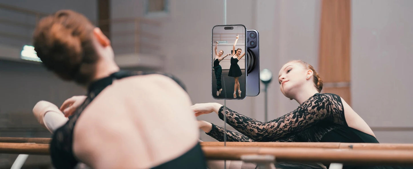 360°Ventouse réglable Support de téléphone magnétique pour voiture Porte-téléphone Aspiration pour salle de sport/miroir/surface lisse Pour tout Smartphone