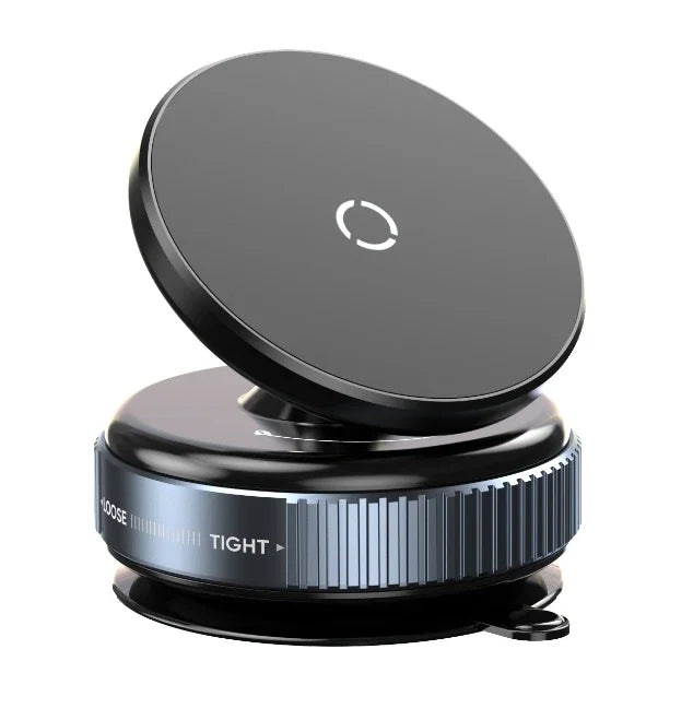 360°Ventouse réglable Support de téléphone magnétique pour voiture Porte-téléphone Aspiration pour salle de sport/miroir/surface lisse Pour tout Smartphone