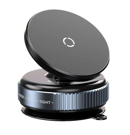 360°Ventouse réglable Support de téléphone magnétique pour voiture Porte-téléphone Aspiration pour salle de sport/miroir/surface lisse Pour tout Smartphone